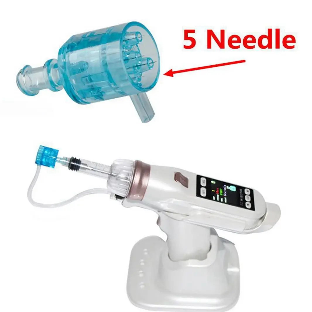10 stks MesoGun Naald Buizen Verbruiksartikelen EZ Cartridge Verstelbare Schroef Negatieve Druk Naald 5/9 pins - afbeelding 2