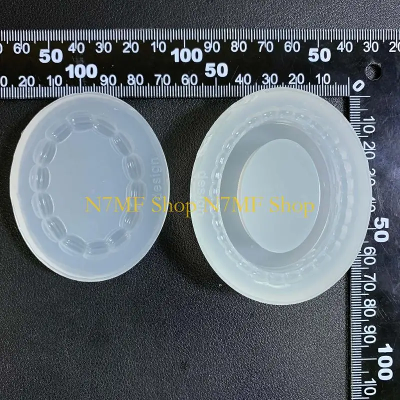 N7MF Oval Mouldant Mould Cake Mould Silicone Mould for Sugarcraft Cake Decoration Chocolate Candy Soap Moulds Home Decors