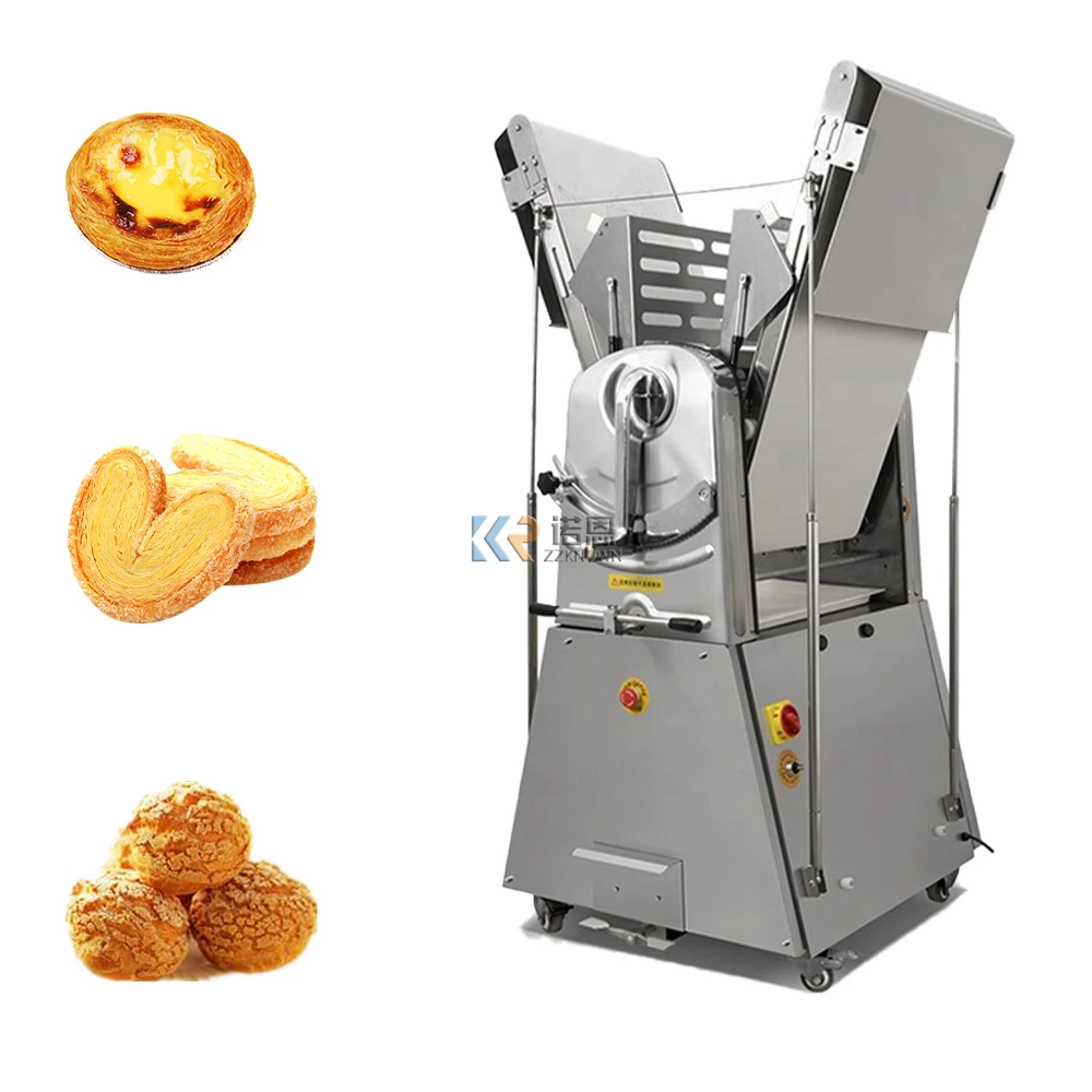 

Pastry Machinery Dough Roller Sheeter Croissant Sheeter Electric Machine Bread Croissant Dough Sheeter Commercial