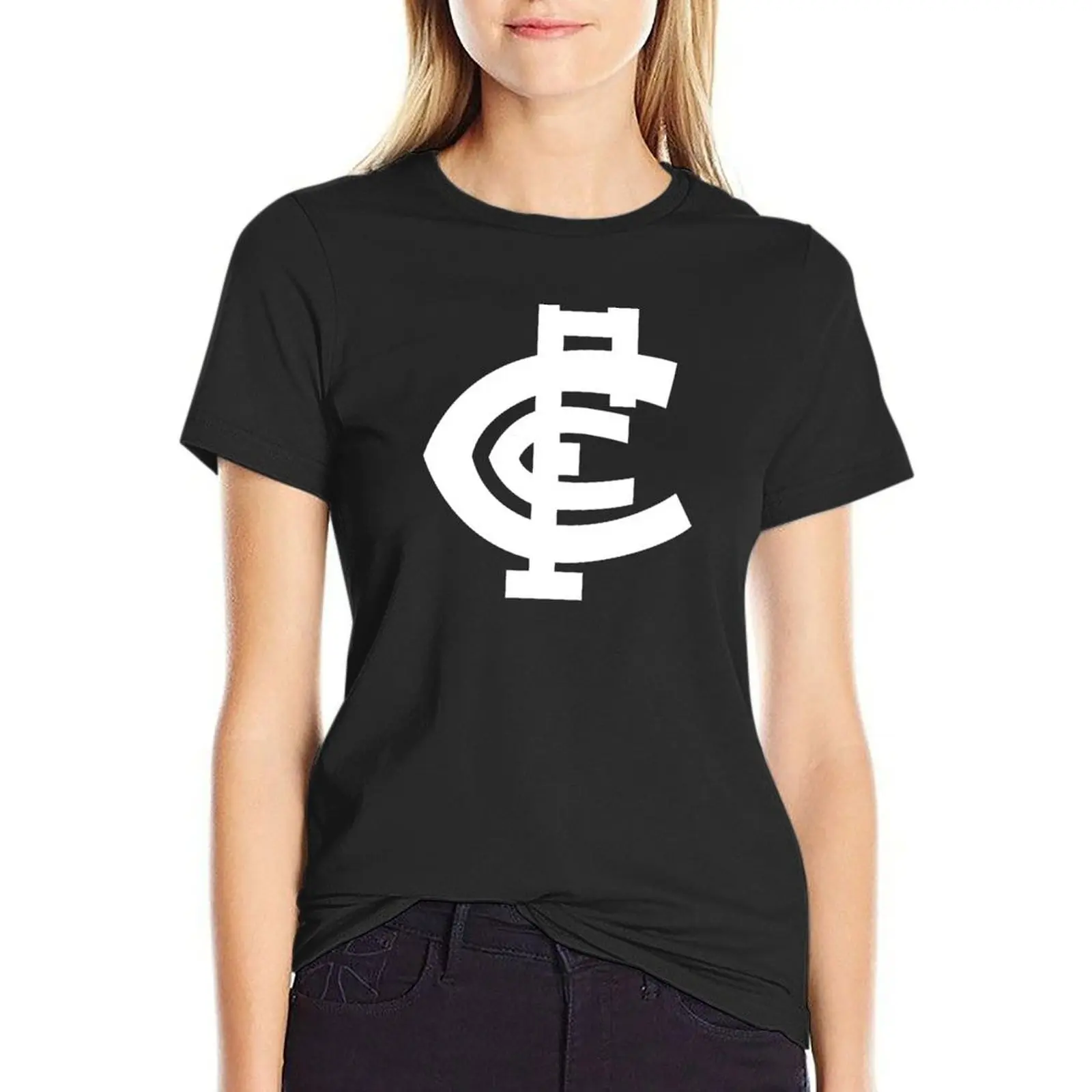 

Fans of The Blues Merch T-Shirt plus size tops animal print sweat shirts graphic tees t shirts for Women graphic