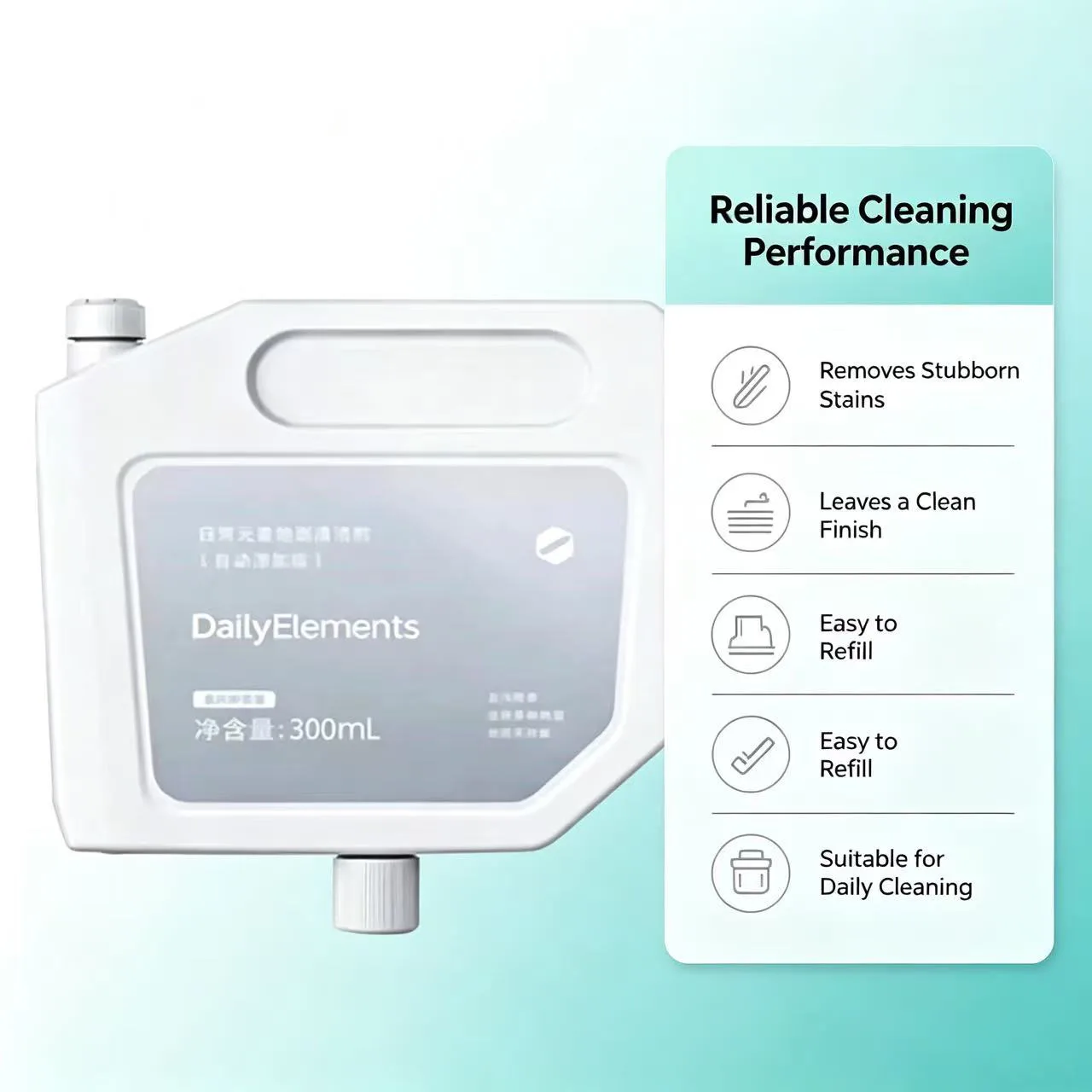 Original 300ML Floor Special Cleaning Fluid Accessories For Xiaomi Mijia Omni Robot Vacuum Cleaners Mop 1S B116/2S/3S