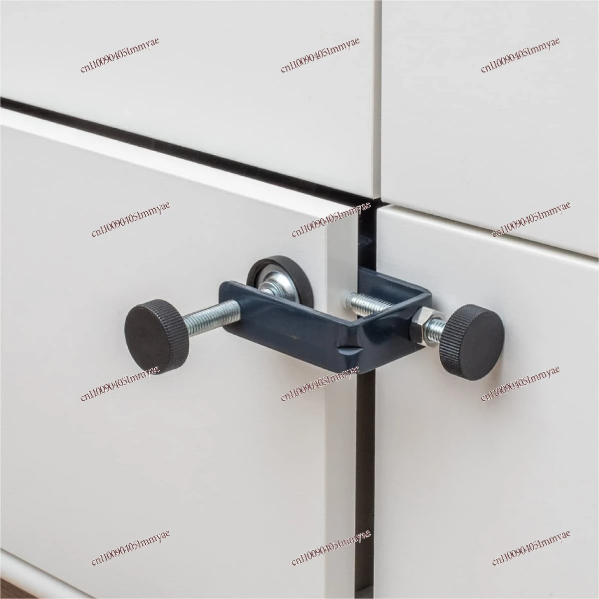 مشبك زاوية قائمة لأعمال النجارة، مشبك تثبيت أمامي للدرج #4