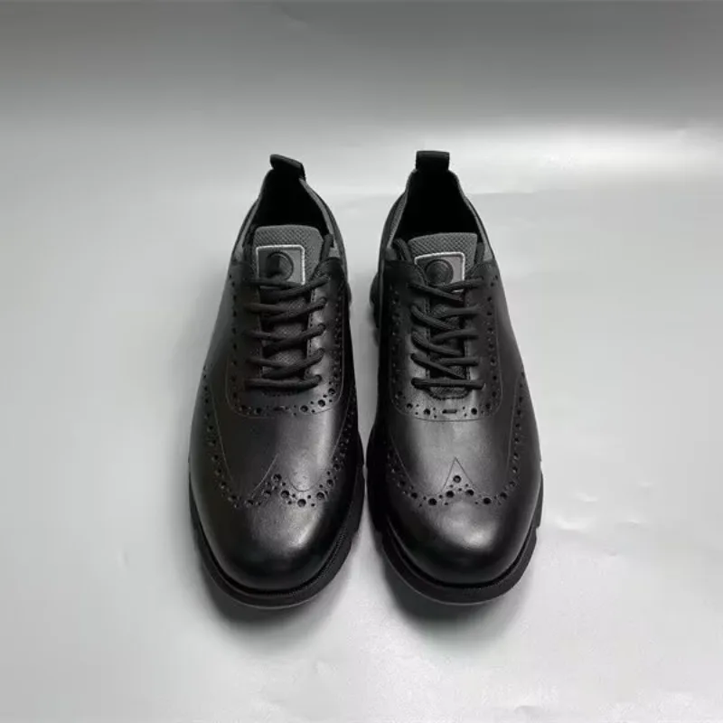 Zapatos De Golf Para Hombre 2026, De Cuero Vacuno, Ligeros Y Duraderos, Cómodos Para Exteriores, Calzado Deportivo Masculino_voghion.com