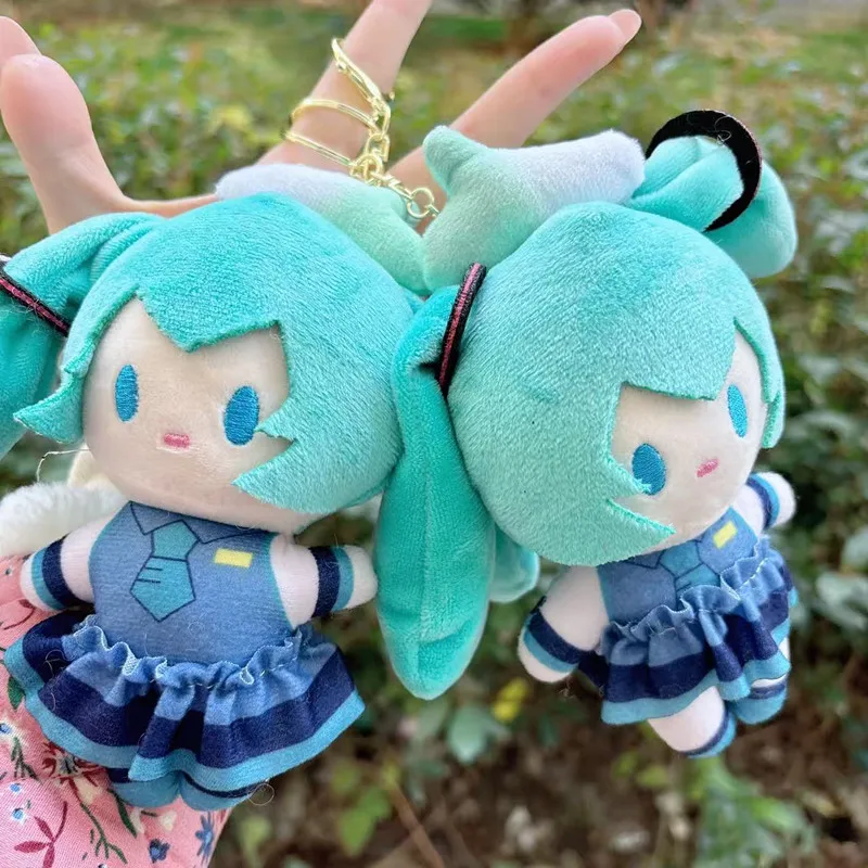

Милый плюшевый брелок Хацунэ Мику, кавайный аксессуар для сумки, мягкая игрушка, подарок на день рождения