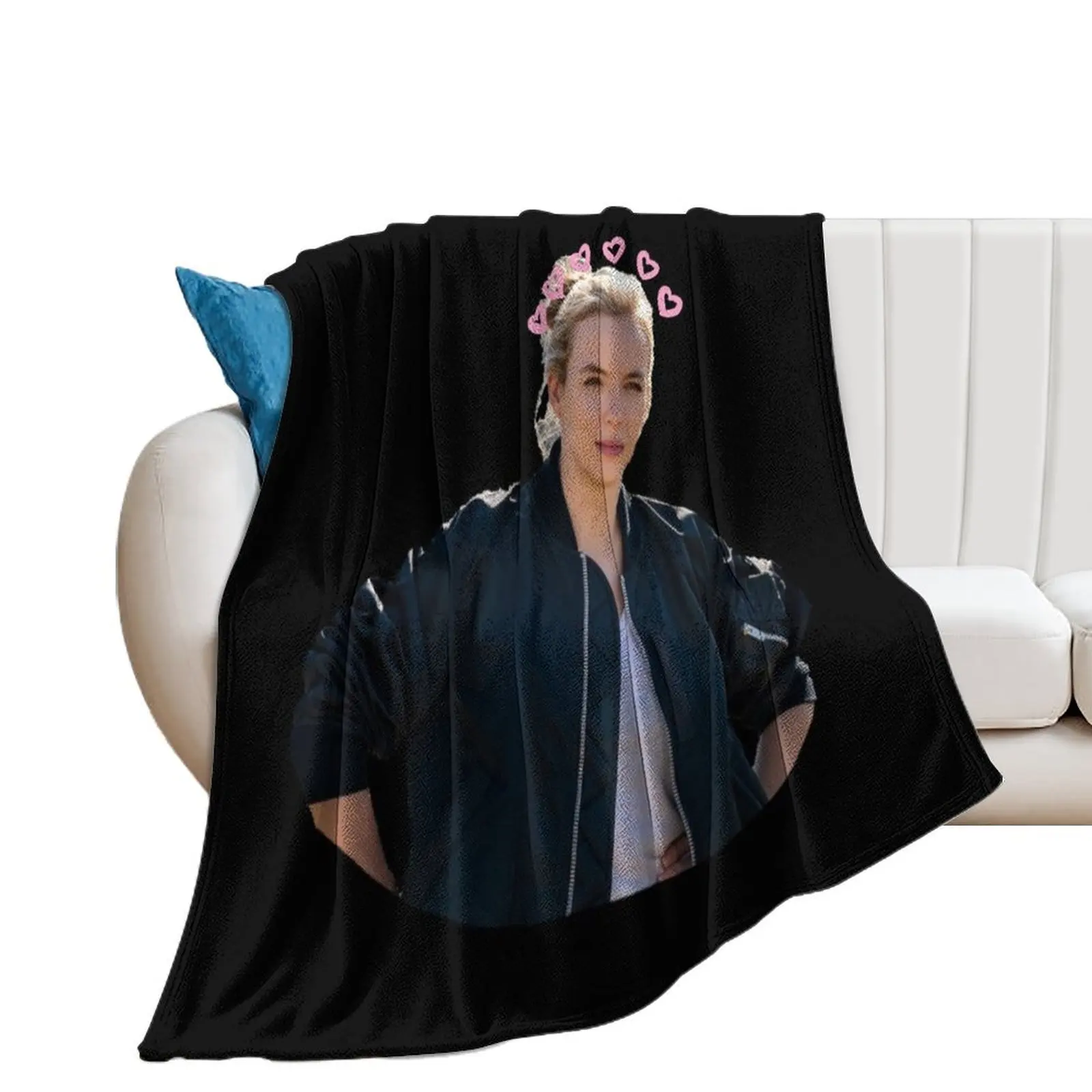 Villanelle Killing Eve Throw Blanket Furry Thermal christmas gifts Blankets For Sofas Blankets