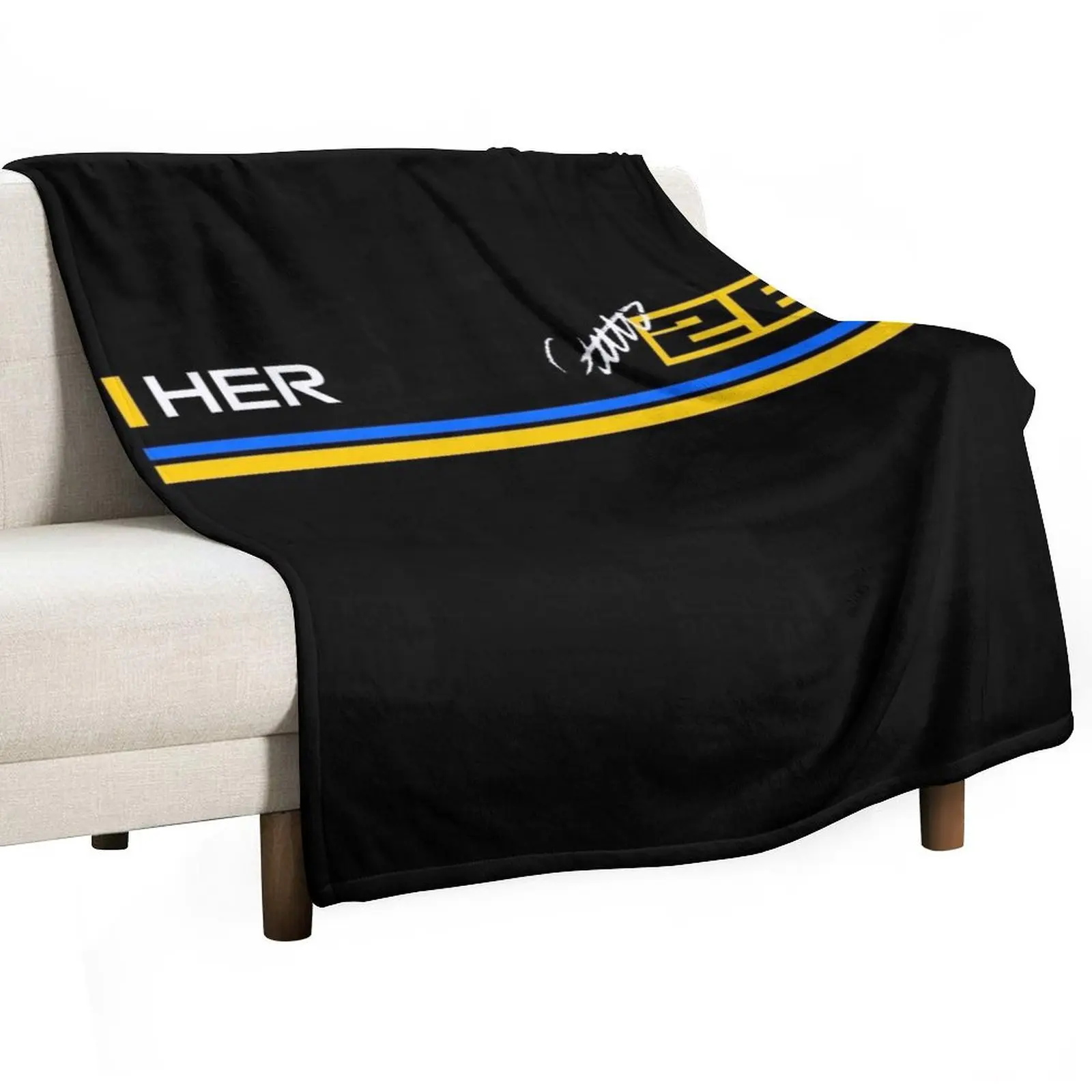 Colton Herta Motorsports Indy Racing 2023 Throw Blanket Flannel Shaggy Extra Large Throw Designers Comforter Blankets