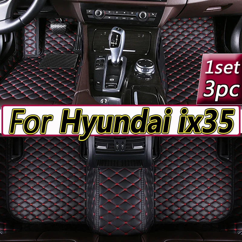 

Quality Carpets For Hyundai ix35 2017 2016 2015 2014 2013 2012 2011 2010 Car Floor Mats Protect Auto Interior Accessories Leathe