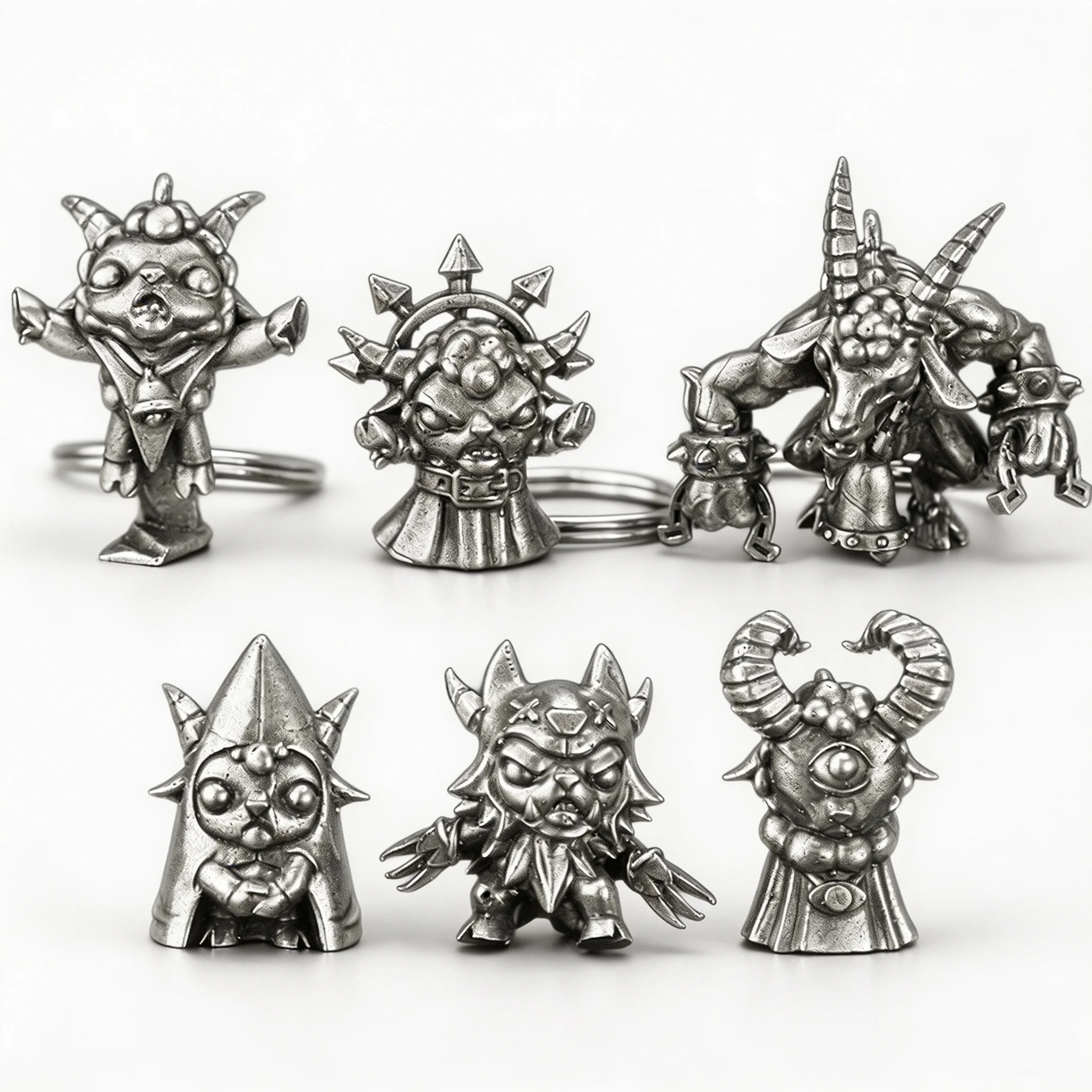 Cupronickel Game Apocalypse Fan Made Unique Car Keychain Pendant Creative Cute Small Ornament