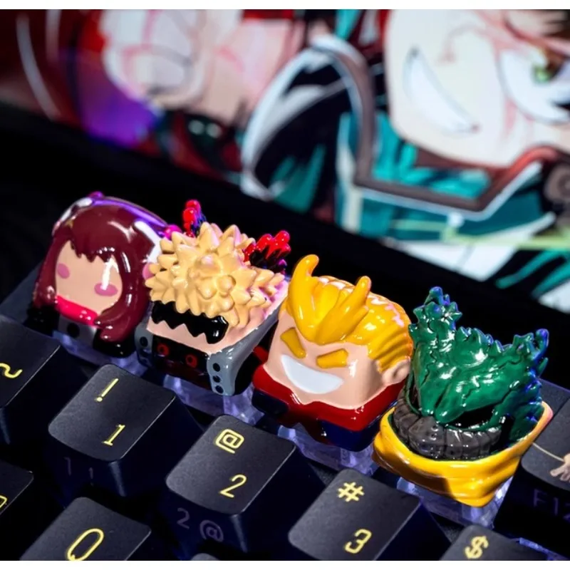 Heroic Anime Character Image Keycap Personality Mechanical Keyboard Cross-Axis universal ESC Creative Key Gift