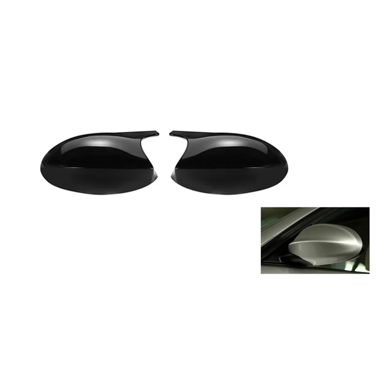 Car Rearview Mirror Housing Rear View Mirror Cover Side Mirror Shell For BMW 3 Series E90 E92 E93 2006-2008-Boom