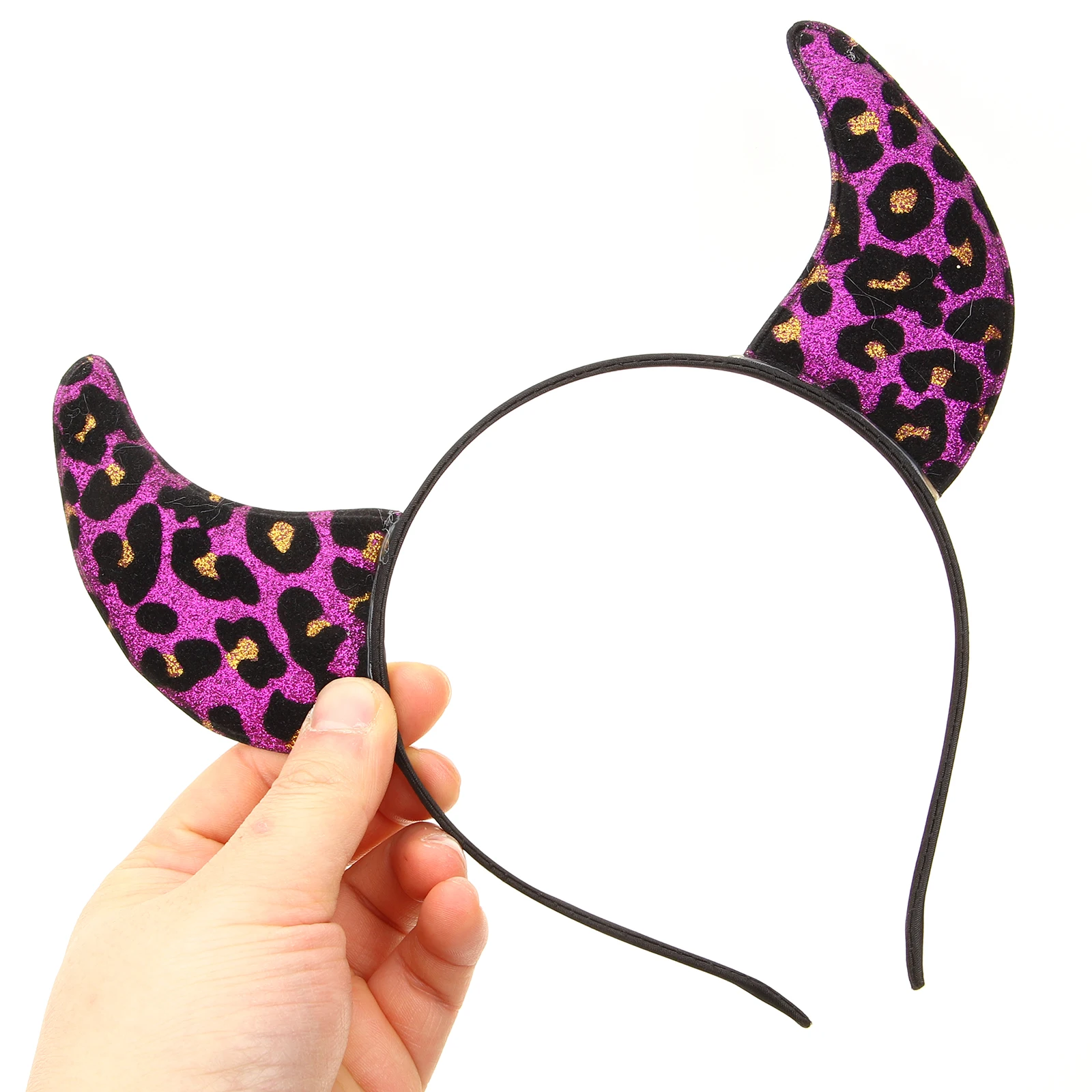 

5 Pcs Headband Horns Halloween Headdress up Hair Hoop Accessories Silver Headbands for Adults Cloth Cosplay