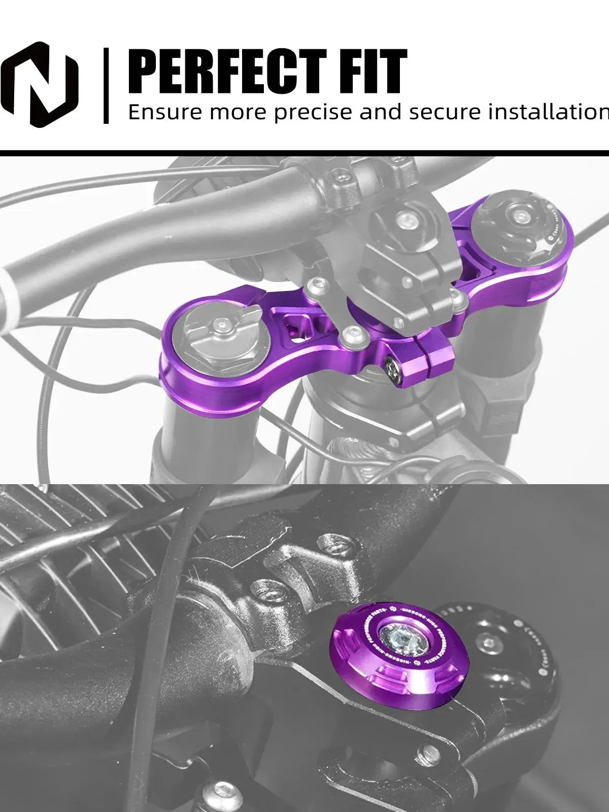 AliExpress NICECNC For Surron Light Bee X Upper Triple Clamp Top Link Front Fork Suspension Core For Sur-ron Light Bee S Electric Dirt Bike