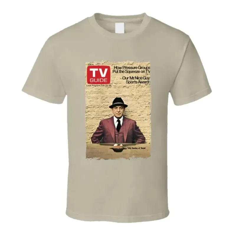 Telly Savalas Kojak Tv Magazine Cover T Shirt