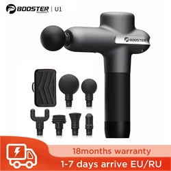 Booster U1 pistola per massaggio ad alta frequenza massaggiatore professionale tecnologia Smart-Hit 15kg cuscinetto a pressione strumento per alleviare il dolore