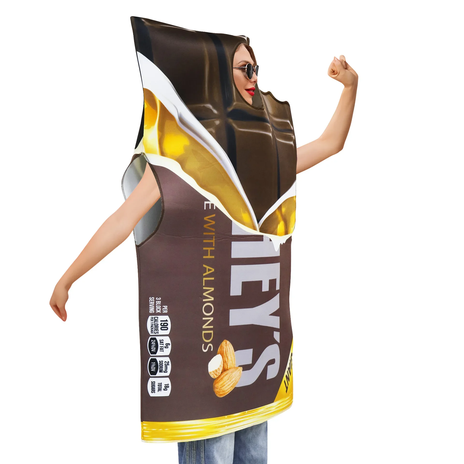 Halloween Snacks Party Cos Costume French Fries Pizza Chocolate Ketchup Salad Sauce Adult Stage Performance Props Doll Costume