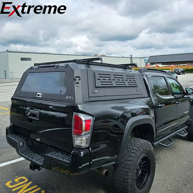 Custom Fit Steel/Aluminum Alloy  Hardtop Pickup Truck Canopy Camper Shell 4x4 for Pickup Hilux Tacoma Tundra ford Ranger