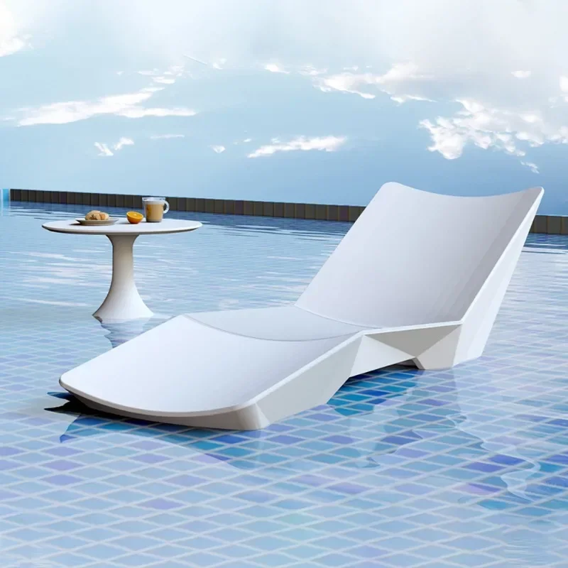 Outdoor Beach Pool Leisure Seats Hotel Hot Spring Courtyard Garden Rest Fiberglass Loungers