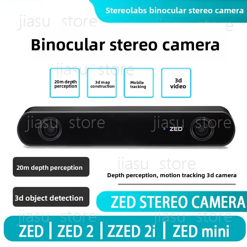 Stereolabs ZED2i Binocular Depth Camera ROS2 Jetson SLAM 3D Reconstruction AGV/AMR