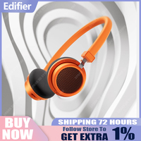 Edifier Dooace Retro Head-Mounted Earphones Bluetooth Wireless Lightweight Noise Reduction Sports Music Headphones Girl's Gift