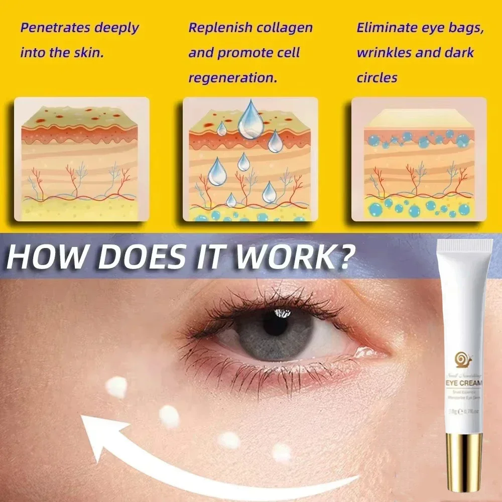 Retinol creme para os olhos levantar das olheiras inchadas sacos para os olhos levantamento hidratante reparação de saúde suavização cuidados com os olhos