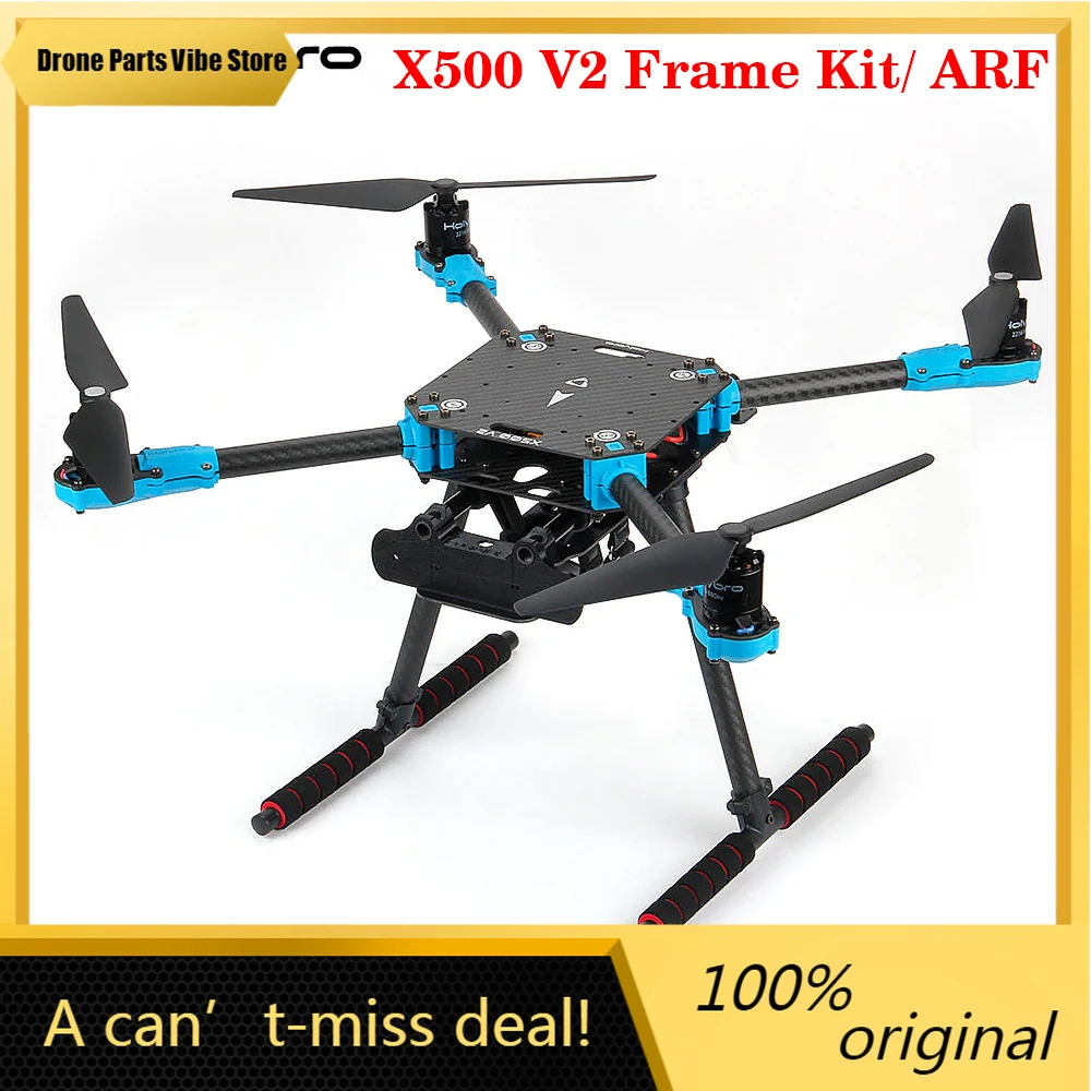 

FyHolyBro X500 V2 Frame Kit /ARF Kit Wheelbase 500mm 2216 920KV Brushless Motor BLHeli S 20A ESC 1045 Propeller for RC FPV Drone