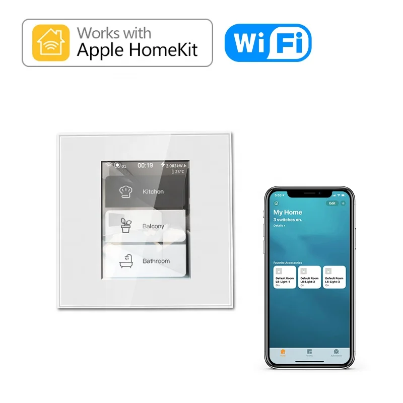 Smart Home WIFI Remote Controlled Smart Light Dimmer Switch Socket with Siri Control