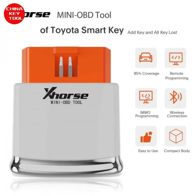 Xhorse XDMOT0GL FT-OBD Mini OBD Tool for Toyota Add Key and All Keys Lost till 2023