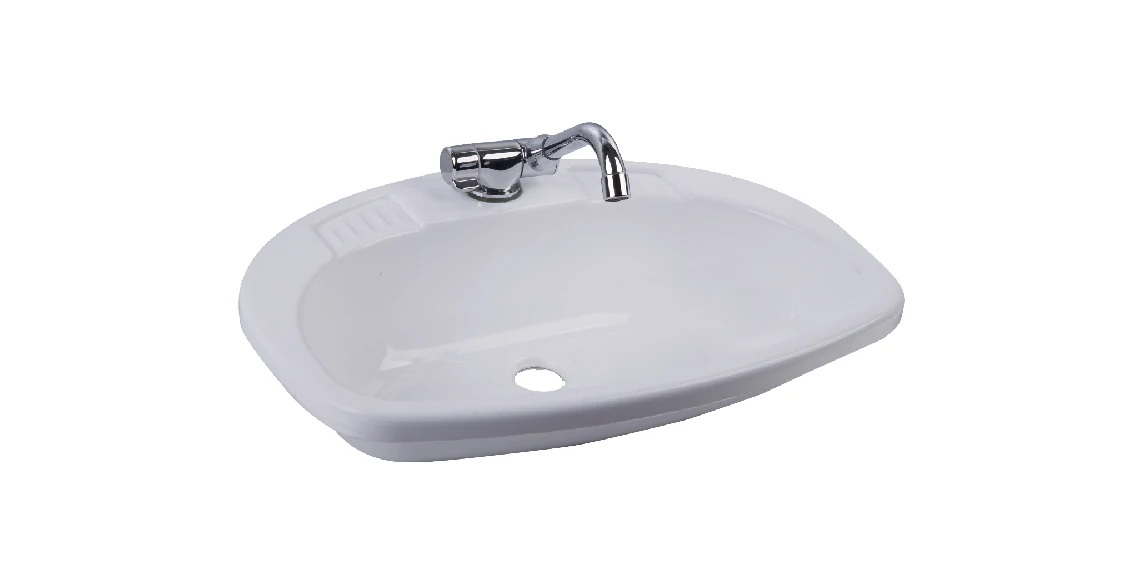 5.0/حوض RV من البلاستيك الأكريليك خفيف الوزن متنقل أبيض أو أسود حوض قافلة حوض غسيل RV