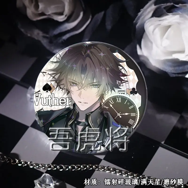 2025 لعبة جديدة Wuthering موجات جيان شانتي بروش BagLapel دبوس تذكارية لينة زر قبعة الزخرفية صفيح شارة فتاة هدية