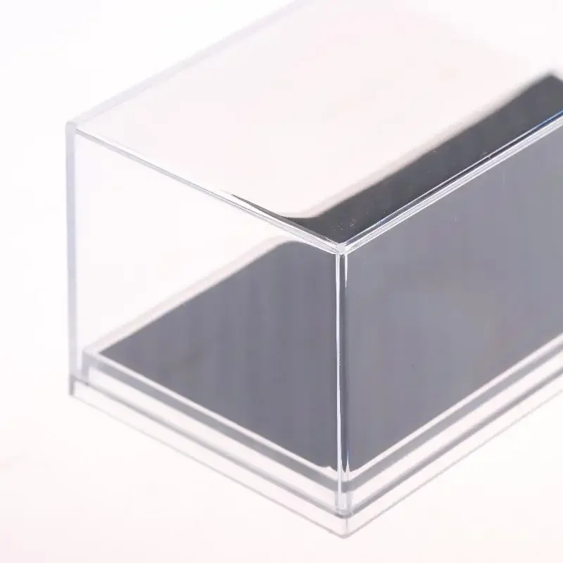 1Pc 2025 New Acrylic Transparent Display Storage Box for 1/64 Vehicles Diecast Car Toys Collections Dust-proof Display Case