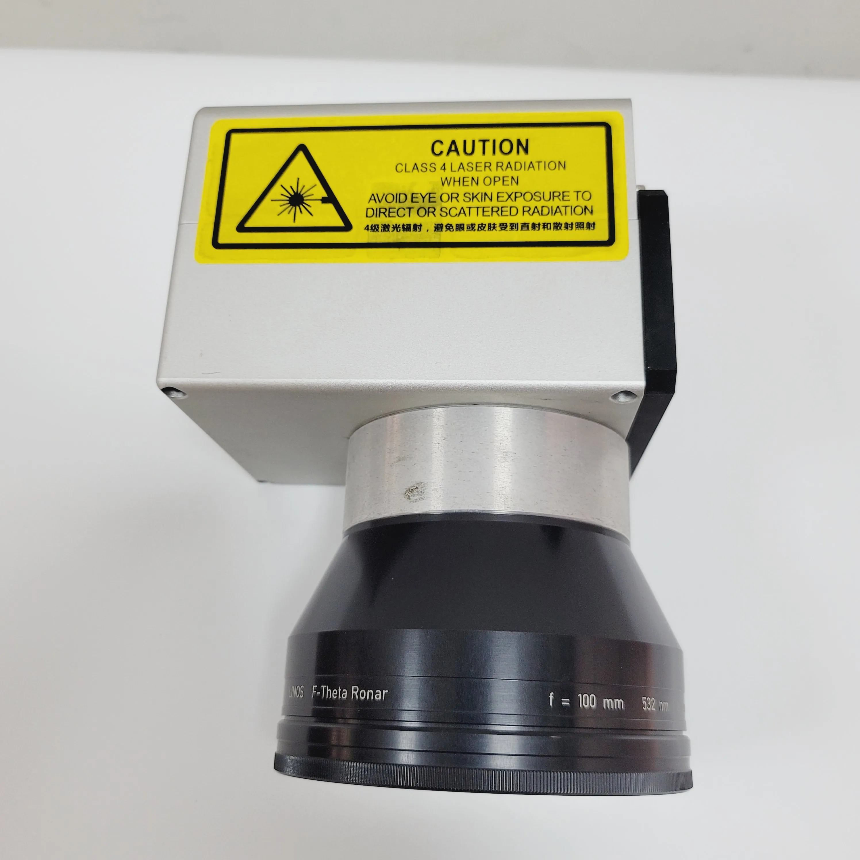 

Raylase DS-10 532nm Laser Galvanometer With Linos F100 Telecentric F-Theta Lens
