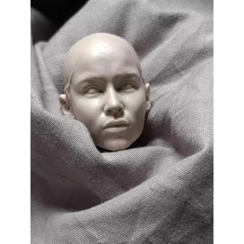 1/6 مقياس الجندي الجمال الأوروبي عارية ماكياج قالب أبيض رئيس النحت نموذج ل 12 ''أنثى عمل أرقام الجسم