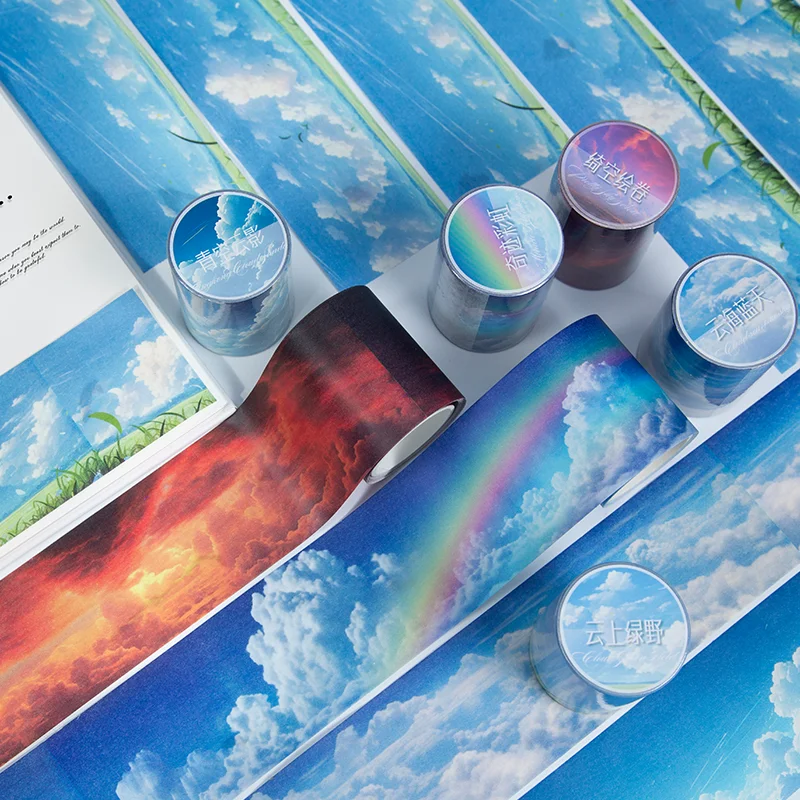 

12packs/LOT Speculating Clouds series cute lovely retro decorative adhesive sticky paper masking washi tape