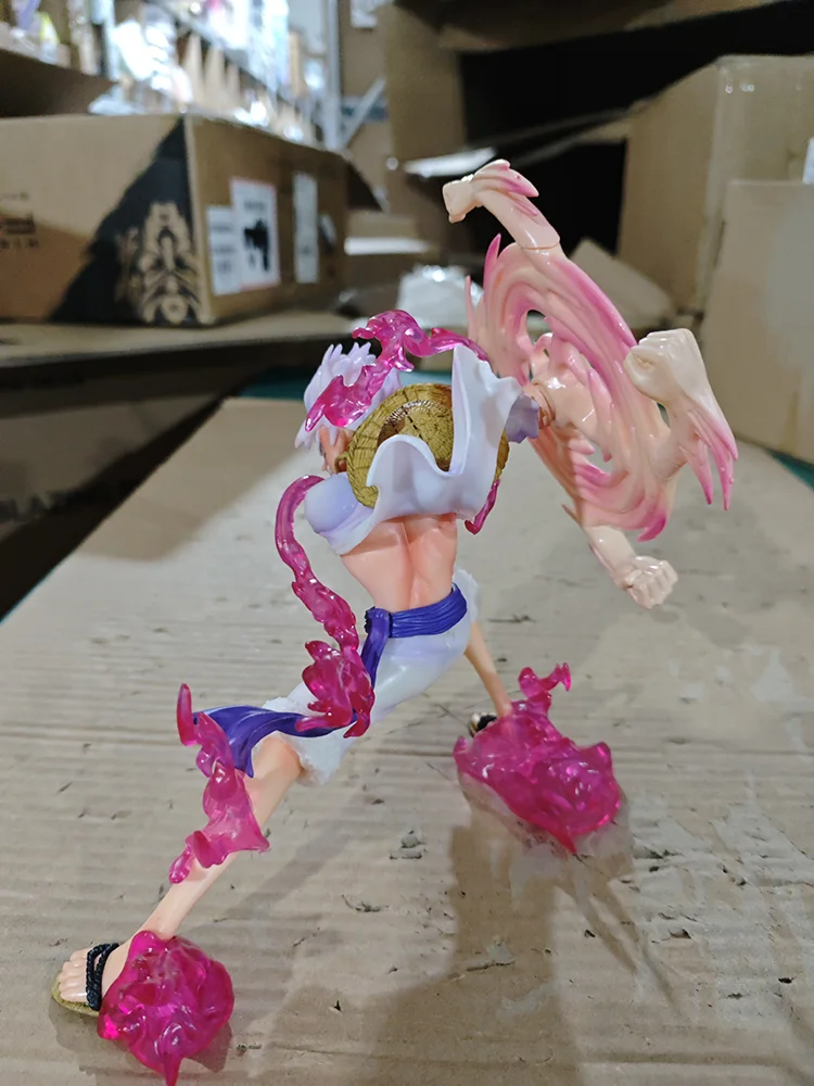 Neue One Piece Anime Figur Noc Nika Luffy Figuren Pvc Faust Slamming Luffy Action Figur Spielzeug Statue Sammlung Modell Puppe Geschenke – Detail 4
