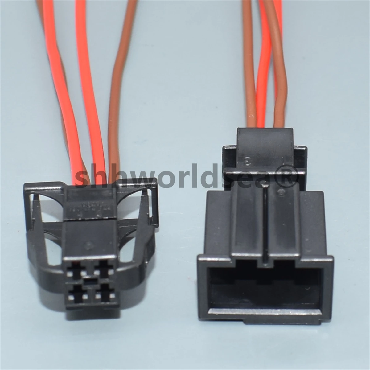 shhworldsea 4 Pin 3B0 972 732 3B0972732 3B0972722 Car Taillight Male Female Plug Auto Electrical Wire Connector For VW Audi