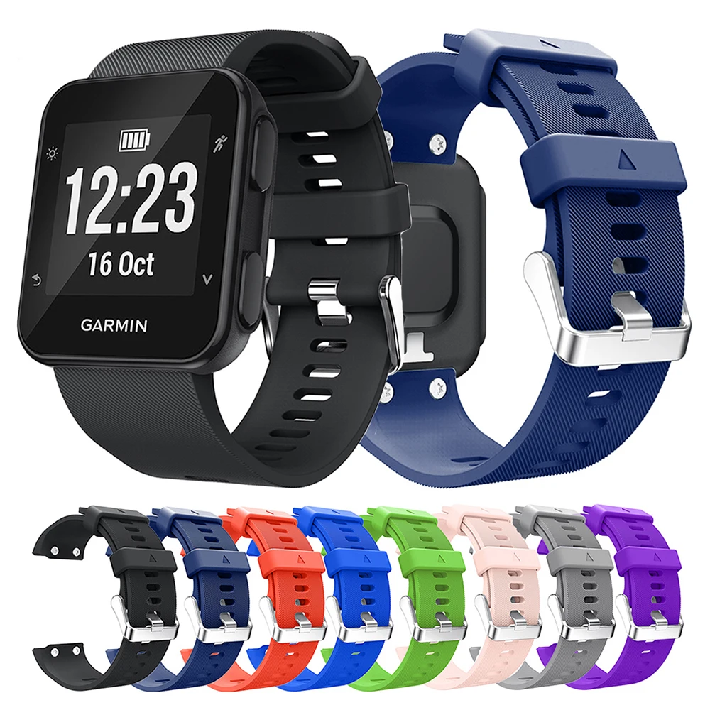 Silicone Wrist Strap For Garmin Forerunner 35 Smart Watch Band Replacement Watchband For Garmin Forerunner 35 Bracelet