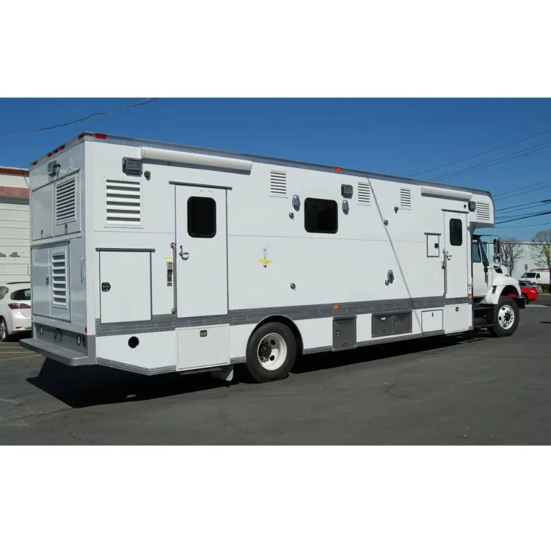 Mobile Laboratory Trailer Custom Lab Office Container Modular Field Testing Analysis Workstation Custom