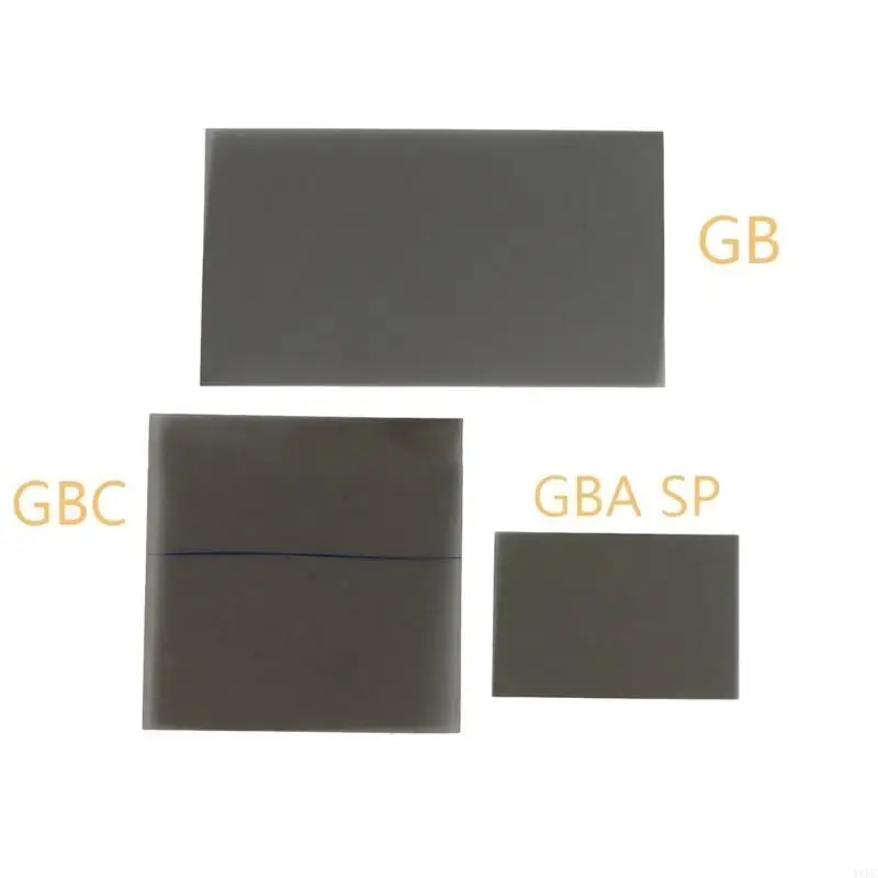 게임 보이 GBA SP GBA GBC WSC NGPC 편광판 눈부심 방지 편광 필름 용 게임 콘솔 화면 편광 필름 지우기