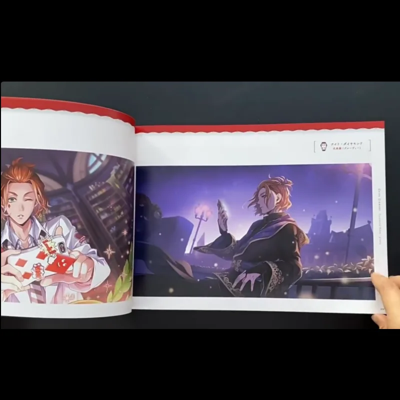 In Stock Japanese Official Disney Twisted Wonderland Set Card And Line Art Collection Spot ACG Poster Toy Hobbies Gifts view 3