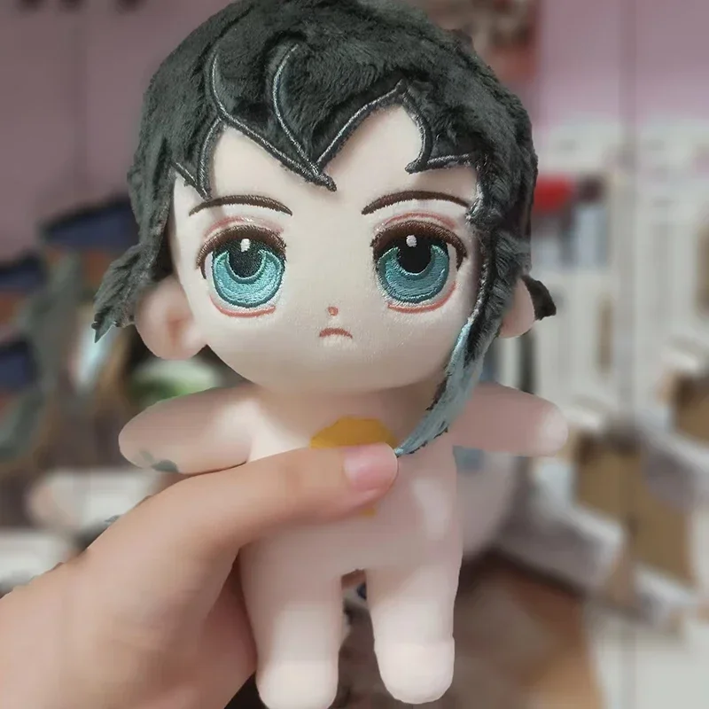 Tokitou muichirou 20cm algodão bonecas anime demon slayer brinquedos de fantoche de pelúcia para fãs kimetsu não yaiba a névoa pilar estatueta presente