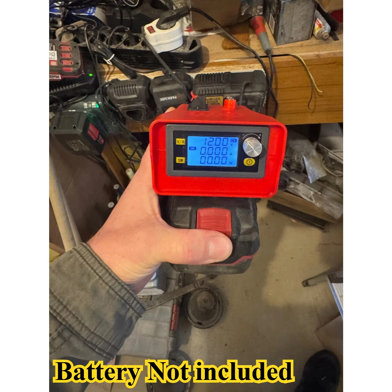Power Supply Buck-boost Controllable CNC Adjustable DC Regulated Power Supply CNC For Lidl Parkside X20V Li-ion Battery Adapter