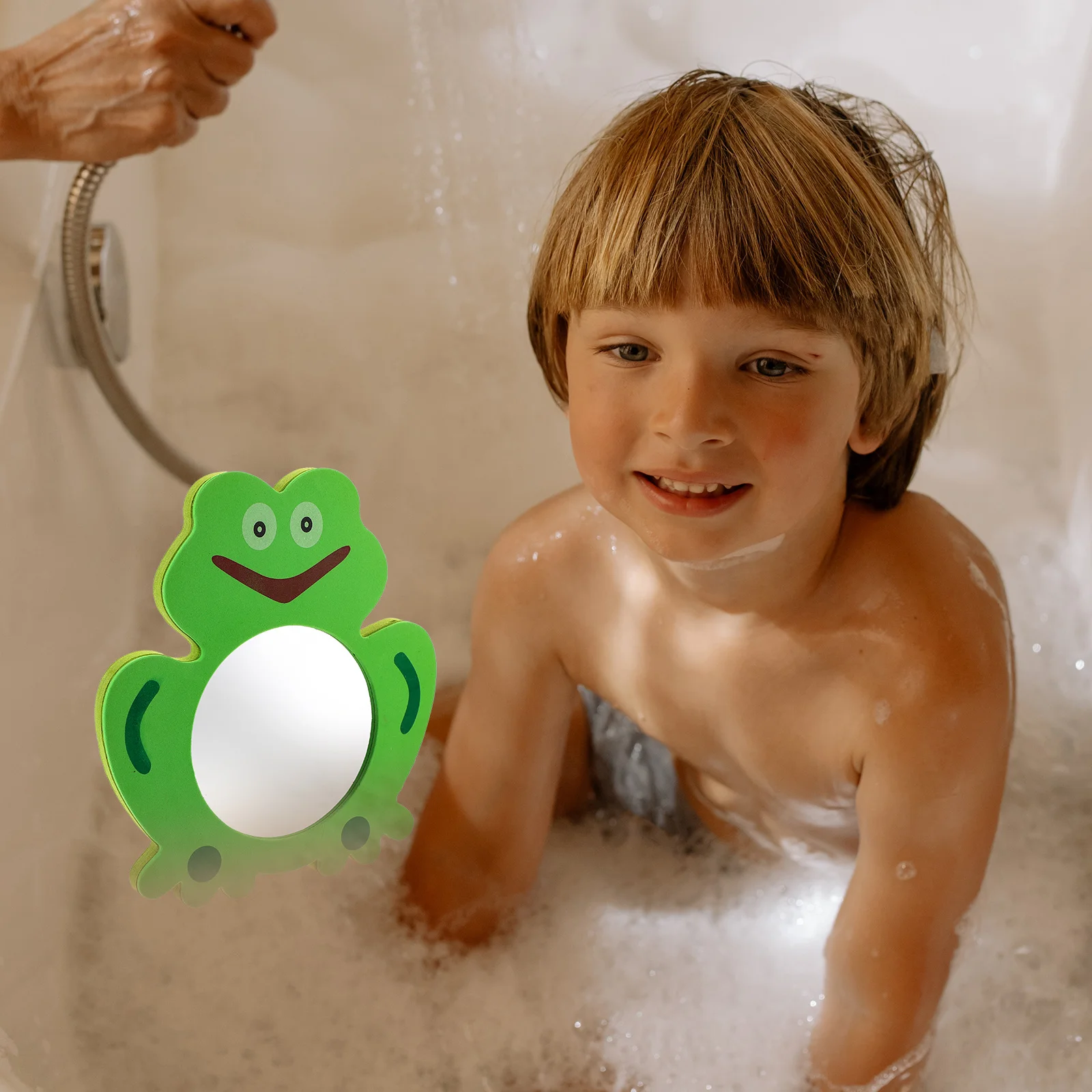 

1Pcs Kid Bath Mirror Eva Environmental Friendly Animal Design Educational Water Plaything for Kids Kid Bath Toy