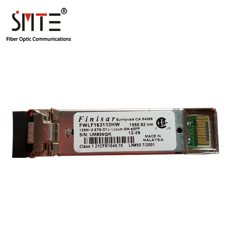 

Finisar FWLF163133HW 1550.92NM 125M-2.67G-D13-120KM-SM-ESFP Fiber Optical Module