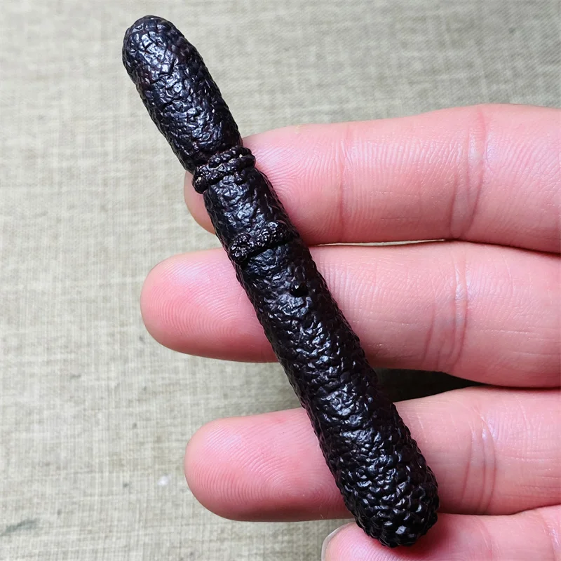 Black Rubik's Cube Energy Stone Natural Magic Wand Point Healing Home Decoration Aaaaa