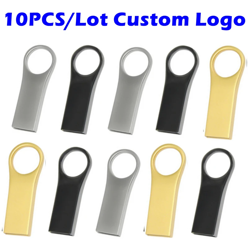 

10PCS/LOT Custom Company Logo Brand Mini Pendrive 2.0 128mb Usb Flash Drive 4gb 8gb 16gb 32gb Business/Wedding Gift Memory Stick