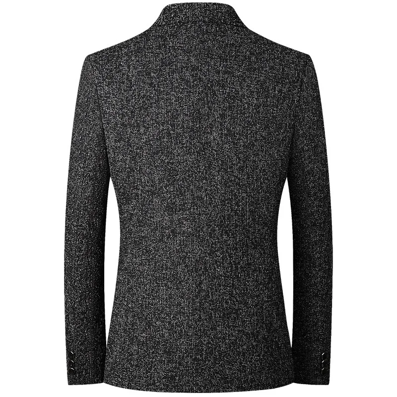 New Men Business Social Suit Slim Fit Jacket Black / Navy / Grey Fashion Simple Homme Wedding Prom Party Dress Blazers Coats