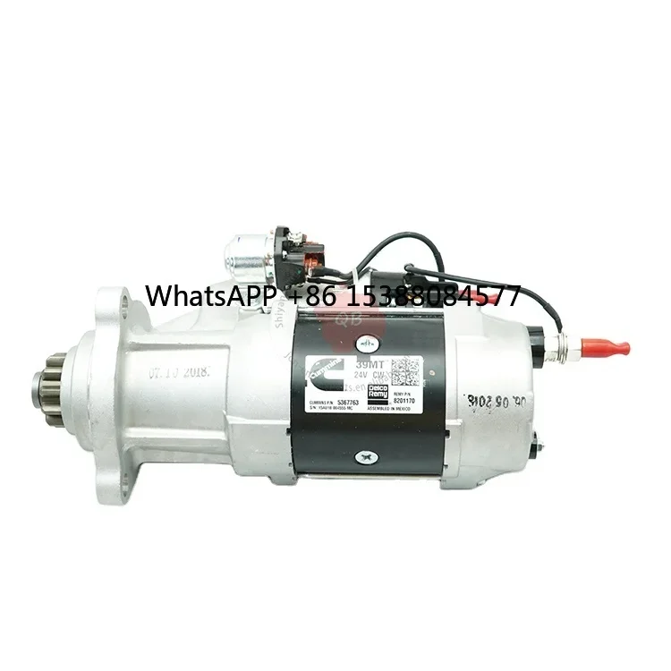 5367763 5284085 2871253 Diesel Machinery Engine Parts QSM11 QSX15 NT855 8201170 Starter Motor 24V 5367763