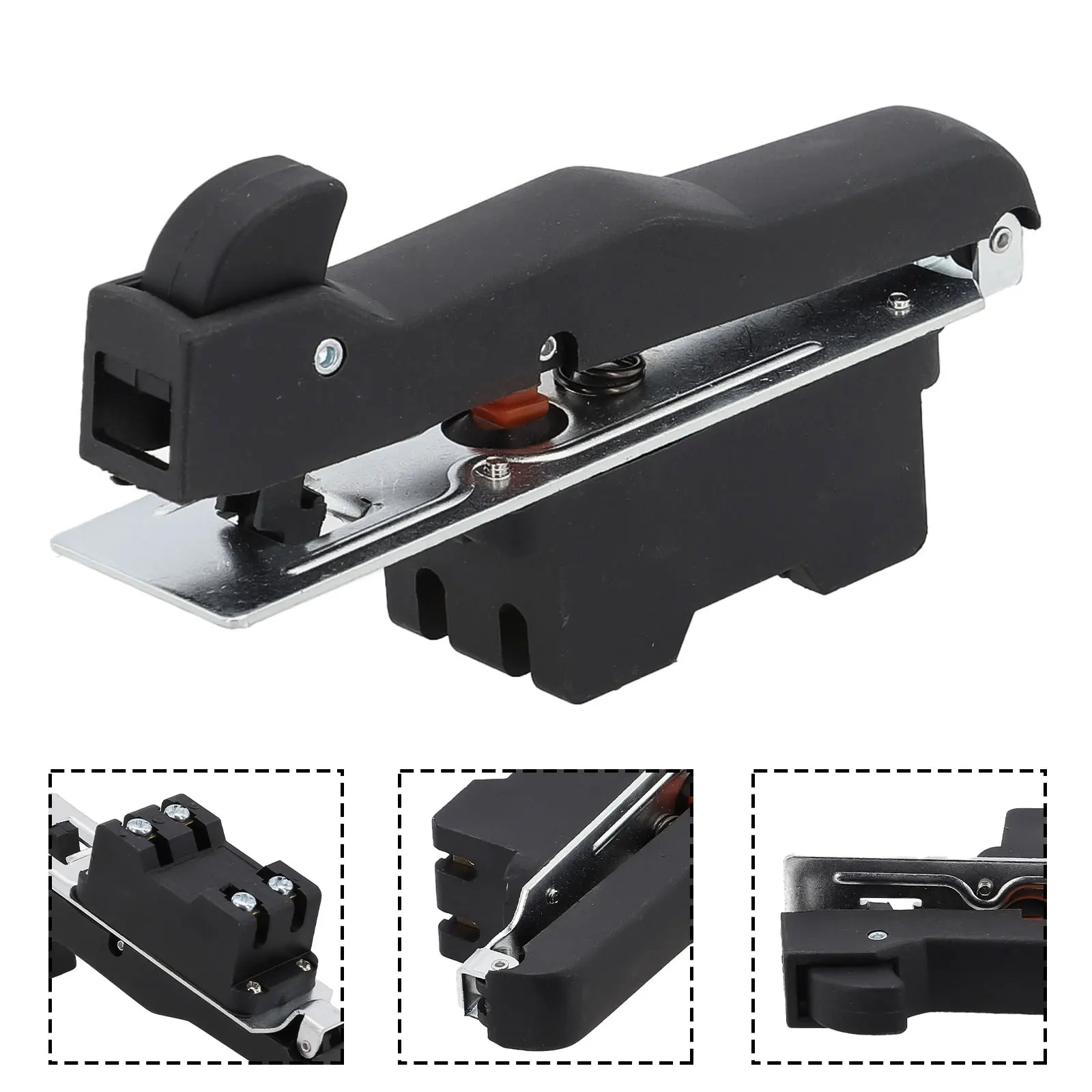 Trigger Switch 106X2.5X60mm 2NO AC250V 12A Power Trigger Button Switch For Hitach 180 G18SE2 Angle Grinder Polishing Machine