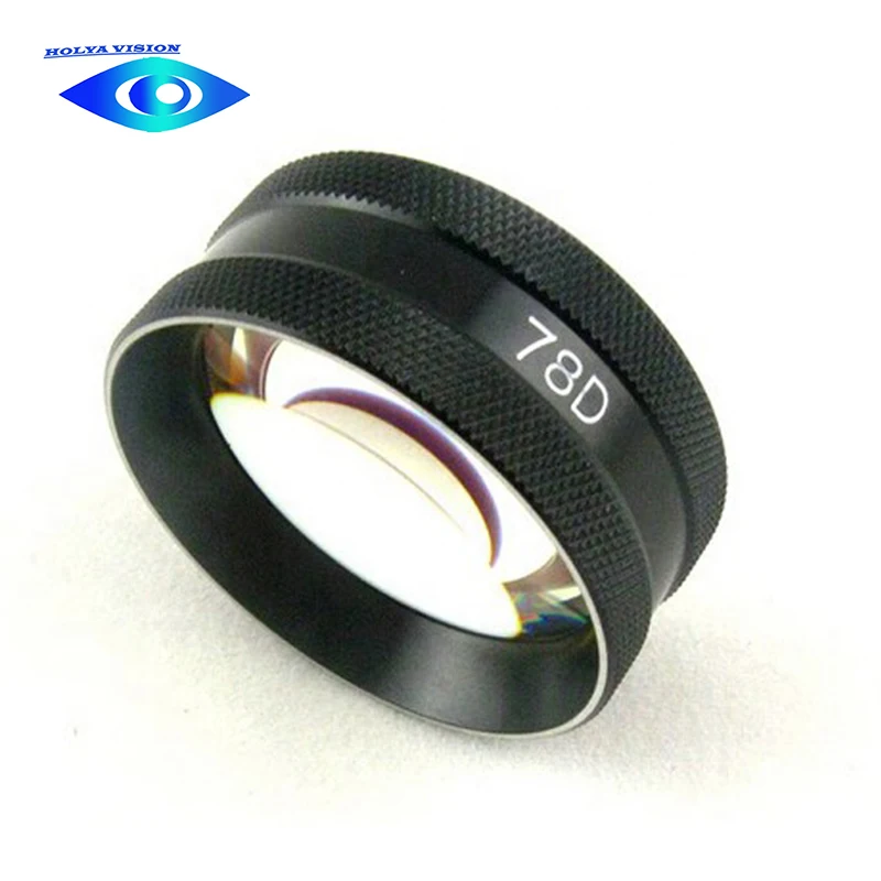 Ophthalmic Fundus Contact Lens Aspheric 78D Lens For Slit Lamp