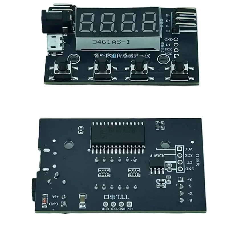 Load Cell HX711 AD Module Weight Sensor Digital Display Electronic Scale Weighing Pressure Sensors 1KG 5KG 10KG 20KG Instrument